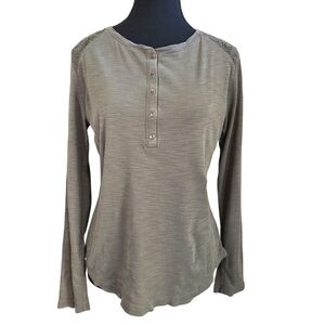 Bleu Gray Olive Shirt Size Med